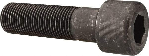 Value Collection - 1-12 UNF Hex Socket Drive, Socket Cap Screw - Alloy Steel, Black Oxide Finish, Partially Threaded, 3-1/2" Length Under Head - Industrial Tool & Supply