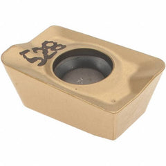 Iscar - ADKT150516 HM Grade IC528 Carbide Milling Insert - TiCN/TiN Finish, 0.2205" Thick, 1.6mm Corner Radius - Industrial Tool & Supply