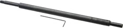 Walton - #8 Inch Tap, 8 Inch Overall Length, 3/8 Inch Max Diameter, Tap Extension - 0.169 Inch Tap Shank Diameter, 0.255 Inch Extension Shank Diameter, 0.191 Inch Extension Square Size, Alloy Steel - Exact Industrial Supply