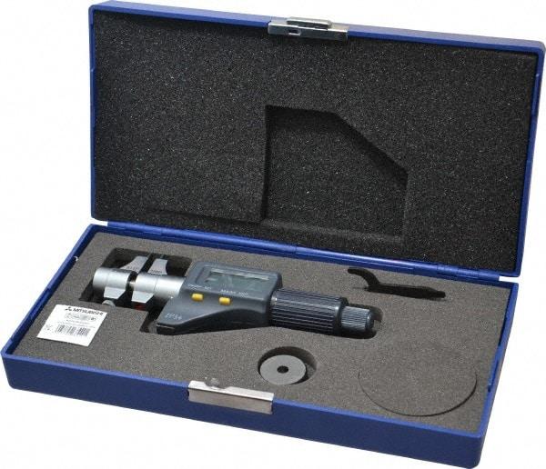 Fowler - 0.2" to 1.2", IP54 & IP40, Electronic Inside Micrometer - 0.00005" Resolution, 0.00025" Accuracy - Industrial Tool & Supply