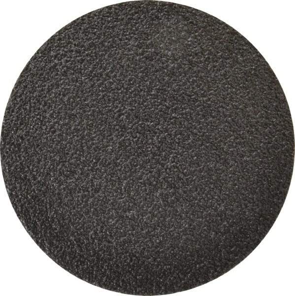 3M - 3" Disc Diam, 60 Grit, Zirconia Alumina Quick Change Disc - Type R Attaching System, Coated, Black, Medium Grade, 20,000 RPM, 501C Series - Industrial Tool & Supply