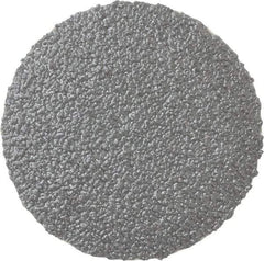 3M - 2" Disc Diam, 50 Grit, Zirconia Alumina Quick Change Disc - Type S Attaching System, Coated, Black, Coarse Grade, 25,000 RPM, 501C Series - Industrial Tool & Supply