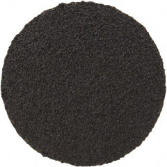 3M - 2" Disc Diam, 60 Grit, Zirconia Alumina Quick Change Disc - Type S Attaching System, Coated, Black, Medium Grade, 25,000 RPM, 501C Series - Industrial Tool & Supply