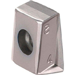 Iscar - T490 LNMX0804 Grade IC910 Carbide Milling Insert - AlTiN Finish, 0.2925" Thick, 0.4mm Corner Radius - Industrial Tool & Supply