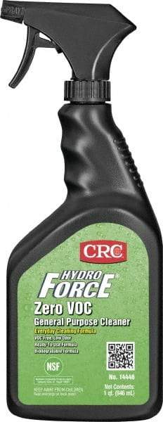 CRC - 32 oz Bottle All-Purpose Cleaner - Liquid, H2O Surfactant, Unscented - Industrial Tool & Supply