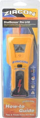 Zircon - 1-1/2" Deep Scan Stud Finder with LCD Screen - 9V Battery, Detects Wood & Metal Studs or Joists up to 1-1/2" Deep - Industrial Tool & Supply