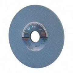 Norton - 7" Diam x 1-1/4" Hole x 1/4" Thick, L Hardness, 80 Grit Surface Grinding Wheel - Ceramic, Type 1, Medium Grade, 3,600 Max RPM, Vitrified Bond, No Recess - Industrial Tool & Supply