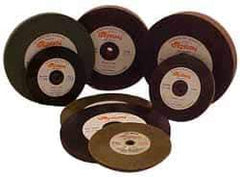 Cratex - 3" Diam x 1/4" Hole x 1" Thick, 46 Grit Surface Grinding Wheel - Coarse Grade - Industrial Tool & Supply