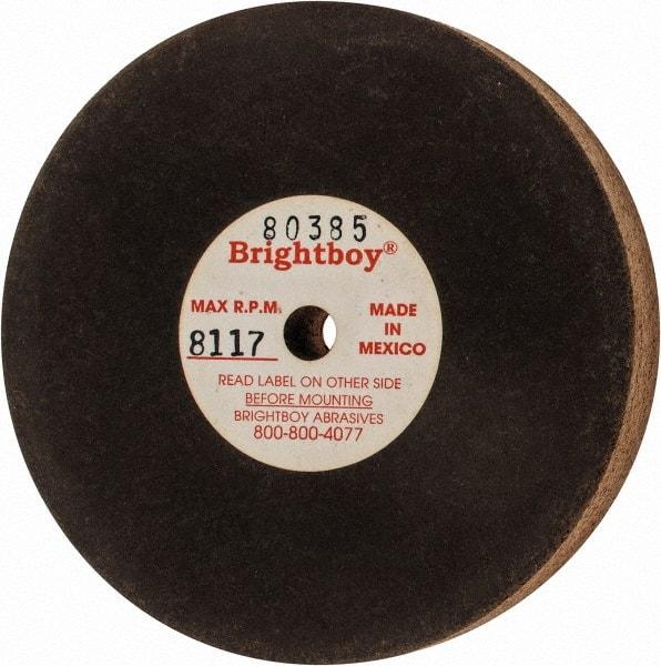 Cratex - 3" Diam x 1/4" Hole x 1/2" Thick, 46 Grit Surface Grinding Wheel - Coarse Grade - Industrial Tool & Supply
