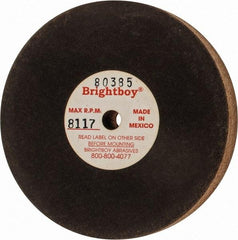 Cratex - 3" Diam x 1/4" Hole x 1/2" Thick, 46 Grit Surface Grinding Wheel - Coarse Grade - Industrial Tool & Supply