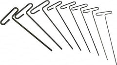 Eklind - 8 Piece T-Handle Hex Key Set - Industrial Tool & Supply