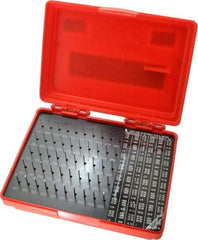 Value Collection - 50 Piece, 0.011-0.06 Inch Diameter Plug and Pin Gage Set - Plus 0.0002 Inch Tolerance, Class ZZ - Industrial Tool & Supply
