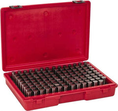 Value Collection - 125 Piece, 0.626-0.75 Inch Diameter Plug and Pin Gage Set - Plus 0.0002 Inch Tolerance, Class ZZ - Industrial Tool & Supply