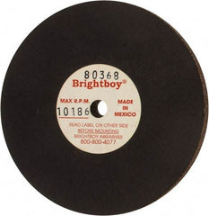 Cratex - 3" Diam x 1/4" Hole x 1/4" Thick, 46 Grit Surface Grinding Wheel - Coarse Grade - Industrial Tool & Supply