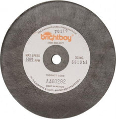 Cratex - 6" Diam x 1/2" Hole x 1/8" Thick, 46 Grit Surface Grinding Wheel - Coarse Grade - Industrial Tool & Supply