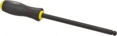 Bondhus - 7/16" Hex Ball End Driver - 7.6" Blade Length, Ergonomic Molded Cushion Grip Handle, 317mm OAL - Industrial Tool & Supply