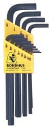Bondhus - 12 Piece L-Key Hex Key Set - Industrial Tool & Supply