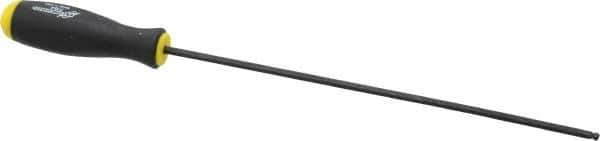 Bondhus - 7/64" Hex Ball End Driver - 6" Blade Length, Cushion Grip Handle, 212mm OAL - Industrial Tool & Supply