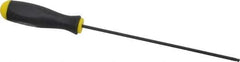 Bondhus - 1/8" Hex Ball End Driver - 6-1/2" Blade Length, Cushion Grip Handle, 252mm OAL - Industrial Tool & Supply