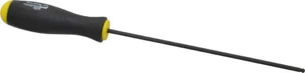Bondhus - 5/32" Hex Ball End Driver - 7-1/2" Blade Length, Cushion Grip Handle, 299mm OAL - Industrial Tool & Supply