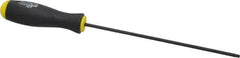 Bondhus - 5/32" Hex Ball End Driver - 7-1/2" Blade Length, Cushion Grip Handle, 299mm OAL - Industrial Tool & Supply