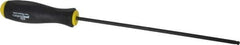 Bondhus - 3/16" Hex Ball End Driver - 8" Blade Length, Cushion Grip Handle, 312mm OAL - Industrial Tool & Supply