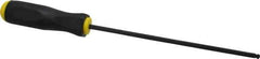 Bondhus - 7/32" Hex Ball End Driver - 8-1/2" Blade Length, Cushion Grip Handle, 337mm OAL - Industrial Tool & Supply