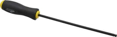 Bondhus - 1/4" Hex Ball End Driver - 9" Blade Length, Cushion Grip Handle, 349mm OAL - Industrial Tool & Supply