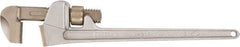Ampco - 10" Aluminum Nonsparking Pipe Wrench - 2-1/2" Pipe Capacity - Industrial Tool & Supply