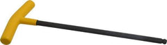 Bondhus - 3/8" Hex, T-Handle Cushion Grip, Ball End Hex Key - 10-51/64" OAL, Protanium High Torque Steel, Inch System of Measurement - Industrial Tool & Supply