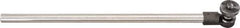 Starrett - 3/8 x 9-1/2 Inch, Drop Indicator Gage Holding Rod - For Use with 657 Series Holders - Industrial Tool & Supply