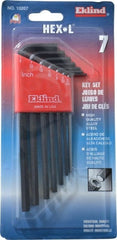 Eklind - 7 Piece L-Key Hex Key Set - Industrial Tool & Supply