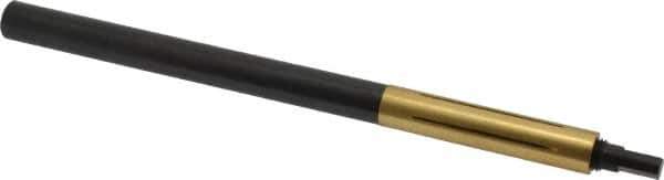 Made in USA - 6" Length x 13/32" Diam Through Hole Barrel Lap - 0.39" Arbor Diam, 2" Barrel Length, Eccentric Slot - Industrial Tool & Supply