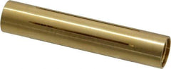 Made in USA - 7/16" Diam Through Hole Barrel Cylinder - 2.19" Barrel Length, Eccentric Slot - Industrial Tool & Supply