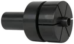 Mitee-Bite - 0.71 to 2.09" Expansion Diam, 4,000 Lb Holding Force, Steel ID Expansion Clamps - 2.1" Flange Diam, 3/4" Flange Thickness, 1" Mount Hole Diam, 6 Mount Holes, 1.75" Overall Height, 49 Ft/Lb Torque - Industrial Tool & Supply