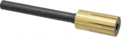 Made in USA - 1" Diam Blind Hole Lap - 6-1/4" Long, 2" Barrel Length, 15 Percent Max Expansion - Industrial Tool & Supply