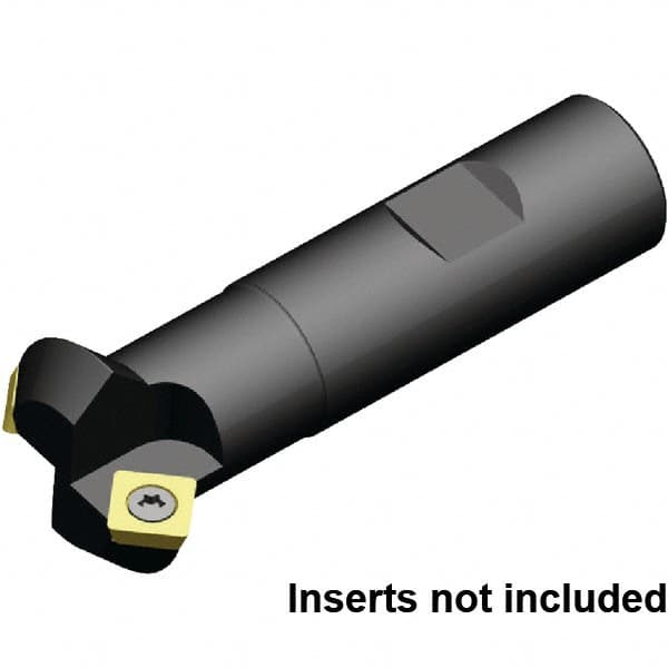 Kennametal - 12mm Cut Diam, Indexable Square-Shoulder Face Mill - Industrial Tool & Supply