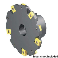Kennametal - Shell Mount Connection, 16mm Depth of Cut, 80mm Cutter Diam, Indexable Slotting Cutter - Industrial Tool & Supply