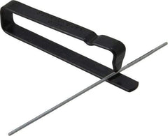 Made in USA - 3-1/4" Long x 0.062" Thick Midget Lap - 0.05" Arbor Diam, 10 Piece Set - Industrial Tool & Supply