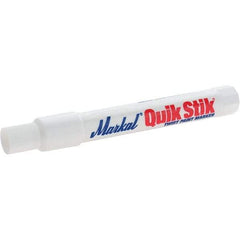 Markal - White Marker/Paintstick - Alcohol Base Ink - Industrial Tool & Supply