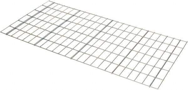 Nashville Wire - 48" Wide, Open Shelving Wire Mesh Shelving - 24" Deep, Use with Bulk Storage/Rivet Shelving - Industrial Tool & Supply
