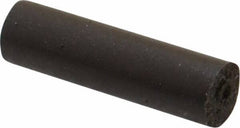 Cratex - 1/4" Max Diam x 7/8" Long, Cylinder, Rubberized Point - Medium Grade, Silicon Carbide, 1/16" Arbor Hole, Unmounted - Industrial Tool & Supply