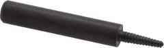 Made in USA - 1/4" Shank No. 9 Abrasive Point Mandrel - 1-3/4" Length, 1/8" Hole Compatibility, for Cones, Points & Rubberized Points - Industrial Tool & Supply