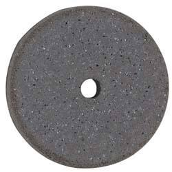 Cratex - 3" Diam x 1/4" Hole x 1/4" Thick, Surface Grinding Wheel - Silicon Carbide, Coarse Grade, 7,000 Max RPM, Rubber Bond, No Recess - Industrial Tool & Supply