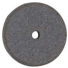 Cratex - 4" Diam x 1/2" Hole x 3/4" Thick, Surface Grinding Wheel - Silicon Carbide, Coarse Grade, 5,250 Max RPM, Rubber Bond, No Recess - Industrial Tool & Supply