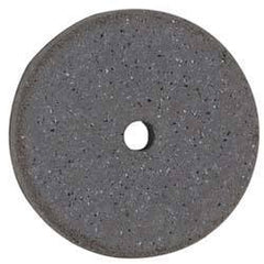 Cratex - 4" Diam x 1/2" Hole x 1/2" Thick, Surface Grinding Wheel - Silicon Carbide, Coarse Grade, 5,250 Max RPM, Rubber Bond, No Recess - Industrial Tool & Supply