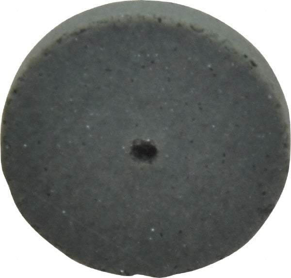 Cratex - 7/8" Diam x 1/16" Hole x 1/8" Thick, Surface Grinding Wheel - Silicon Carbide, Coarse Grade, 25,000 Max RPM, Rubber Bond, No Recess - Industrial Tool & Supply