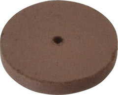 Cratex - 7/8" Diam x 1/16" Hole x 1/8" Thick, Surface Grinding Wheel - Silicon Carbide, Fine Grade, 25,000 Max RPM, Rubber Bond, No Recess - Industrial Tool & Supply