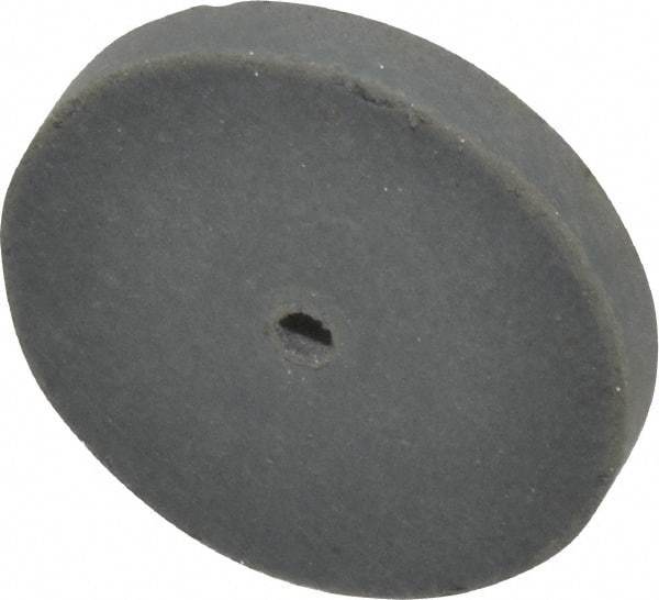 Cratex - 7/8" Diam x 1/16" Hole x 1/8" Thick, Surface Grinding Wheel - Silicon Carbide, Extra Fine Grade, 25,000 Max RPM, Rubber Bond, No Recess - Industrial Tool & Supply