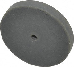 Cratex - 7/8" Diam x 1/16" Hole x 1/8" Thick, Surface Grinding Wheel - Silicon Carbide, Extra Fine Grade, 25,000 Max RPM, Rubber Bond, No Recess - Industrial Tool & Supply